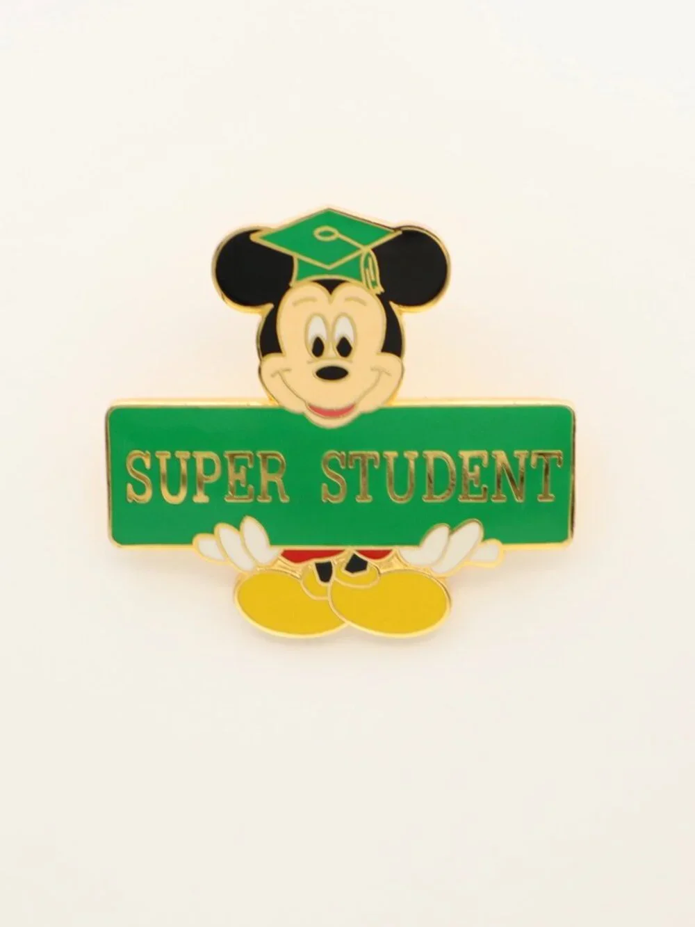 Disney Mickey Mouse Super Student Award Pin – Kids’ Club Awards 2001 Graduation